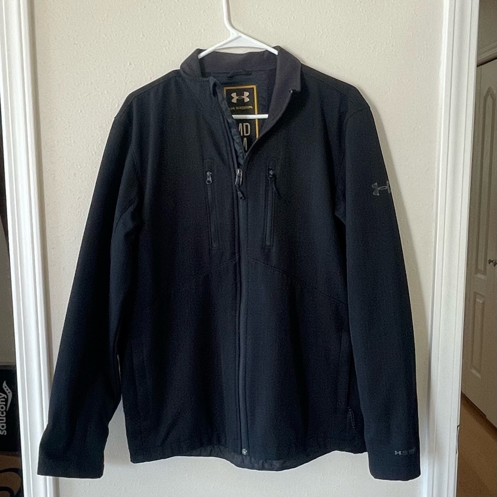 Under Armour Storm Sz Medium Men's Black Shell Jacket